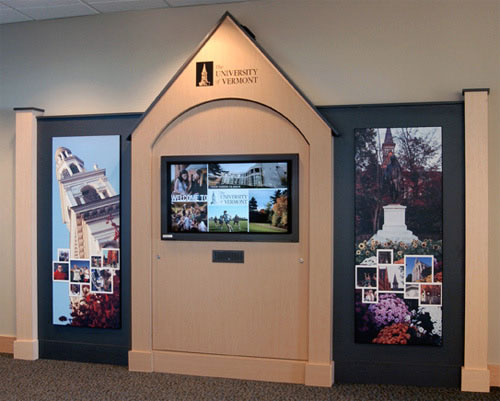 University of Vermont Donor Recognition Display